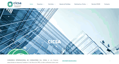 Desktop Screenshot of consorciointernacionaldeconsultoria.cl