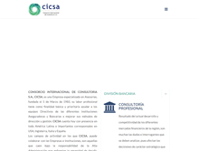 Tablet Screenshot of consorciointernacionaldeconsultoria.cl